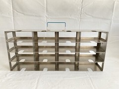 MARSH 16-Place Stainless Steel Freezer Storage Rack for Up To 5.25”x3.5”x2” Box