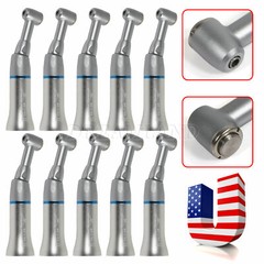 Pack of NSK Style Dental Slow Low Speed Contra Angle Handpiece Push Button type