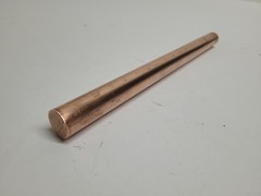 7/8″ C110 Round Copper Rod 12″ Length H04 Solid CU Lathe Bar Stock ~ NEW!