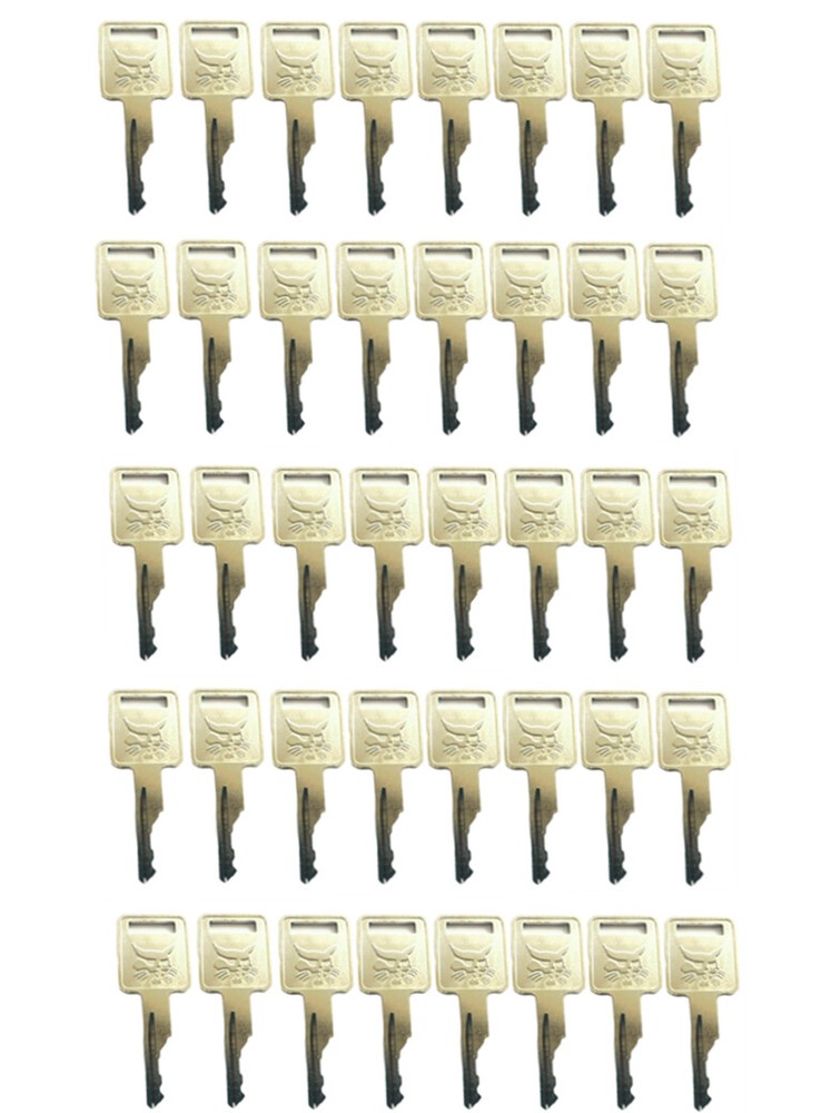 (40) Ignition Key For Bobcat S450 S510 S530 S550 S570 S650 S630 S750 S770 S850