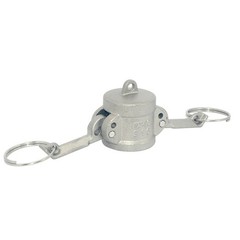 1/2” 0.5 inch Type DC Dust Cap Coupler Stainless Steel Fitting Camlock US STOCK
