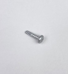1000 PCS NES BV 4.2mmx16mm Round Head Drill Screw Silver Ruspert Square Drive #2