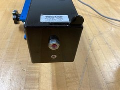 Vintage SLC 5 mW HeNe laser in acrylic case. Art deco design. :) TEM 00 Beam!