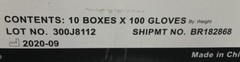 (1000 Gloves) AMMEX GPX3 Industrial Latex-Free Vinyl Glove EXTRA LARGE