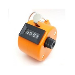 Hand Tally Counter, Handheld 4 Digit Lap Counter, Manual Mechanical Clicker HO