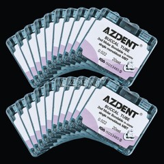 10Pack Dental Bondable Buccal Tube Monoblock 2nd Molar MBT 0.022″ AZDENT
