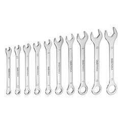 Thin Combination Wrench Set 4/4.5/5/5.5/6/7/8/9/10/11mm with 6-Point Ended