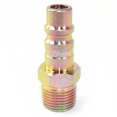 Industrial Steel Coupler Plug 1/2 Inch x 1/2 Inch Male NPT – CPH881