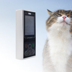 CA10S VET Capnograph Veterinary Sidestream ETCO2 SPO2 PR Rechargeable Animals