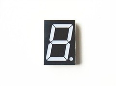 5Pcs 1.8 Inch 1 Digit Red Led Display 7 Segment Common Cathode zi