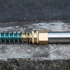 Brass Garden Hose Adapter, 3/4″ GHT Female x 3/4″ NPT Female Swivel Connector, P