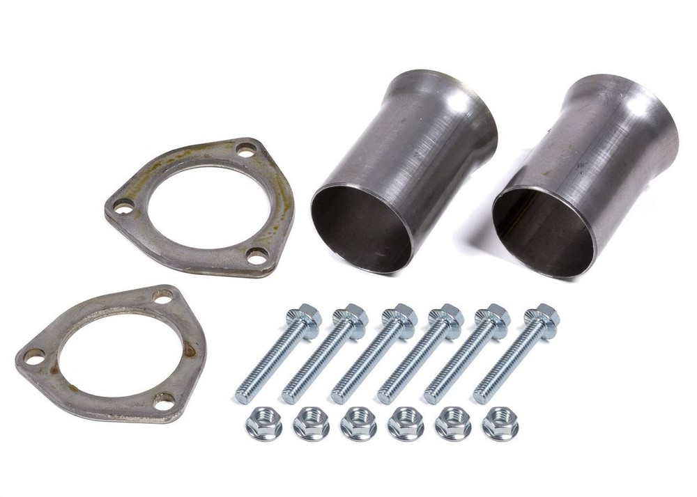 Hedman Hedder Collector Reducer, 2.5 in Inlet to 2.5 in Outlet, 3-Bolt Ball and