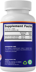 Vitamatic 3 Pack Sodium Chloride 1000mg, 365 Tablets