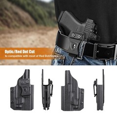 WARRIORLAND IWB/OWB Kydex Holster for Glock 43X MOS / 48 MOS / 43X Rail / 48 …