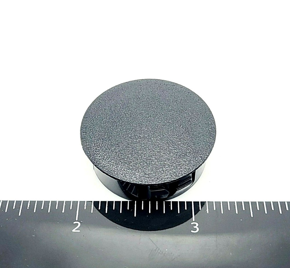 1 1/8″ Auto Truck Bumper Plugs Black Sensor Hole Locking Cover 1 1/4″ Top 4 Pack
