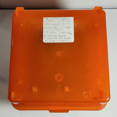 20 Old Historic 1980s 5″ Silicon Conductor Wafers Copper Plated in Original Box