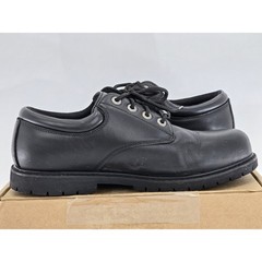 Skechers Work Shoes Mens 12 Black Relaxed Fit Memory Foam Slip Resistant – Good