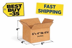 25 – 6x4x4 Cardboard Paper Boxes Mailing Packing Shipping Box Corrugated…