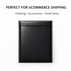 #2 8.5×12 Black Poly Bubble Mailers Padded Envelopes Self Seal Shipping Bags