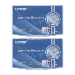 Dental Ortho Monocrystalline Sapphire Brackets /Ceramic Braces Roth MBT 022 /018