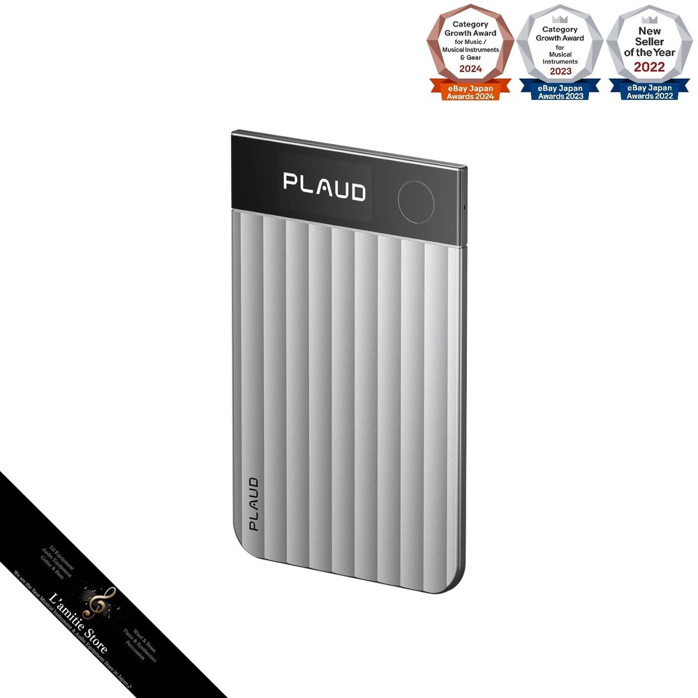 Plaud Note Pro Silver CDTSI1GXXXXX01 AI Voice Recorder 300 Free Transcr. Min/mo
