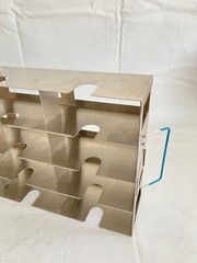 MARSH 16-Place Stainless Steel Freezer Storage Rack for Up To 5.25”x3.5”x2” Box