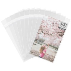 Golden State Art, Pack of 100, 5 1/2 x 8 1/8 inches Acid-Free Crystal Clear S…