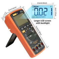 Digital Multimeter Meter Amp Ohm Voltmeter AutoRange Tester AC DC Current