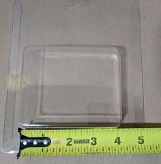 Lot 60: New Clear Plastic Clamshell Packaging Blister 7 1/8″ x 6″ Retail Display