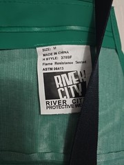 River City Protective Gear Men’s Sz M NEW Green Coveralls Flame Resistant Tested