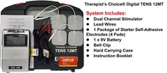 Therapist’s Choice® Digital TENS Unit with Accessories – OTC TENS Machine