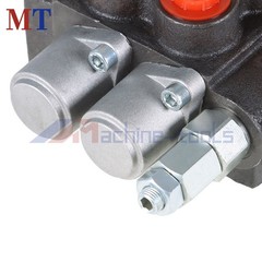 11 GPM 2 Spool SAE Ports Hydraulic Monoblock Double Acting Control Valve