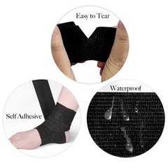 Allruyee 32 Rolls Self Adhesive Bandage Wrap 2 inch Cohesive 2 Inch, Colorful