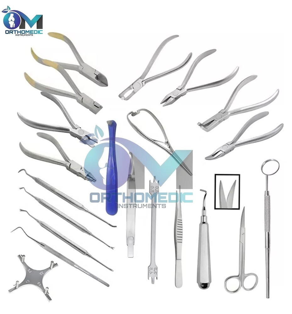 Dental Orthodontic kit set of 21 pcs