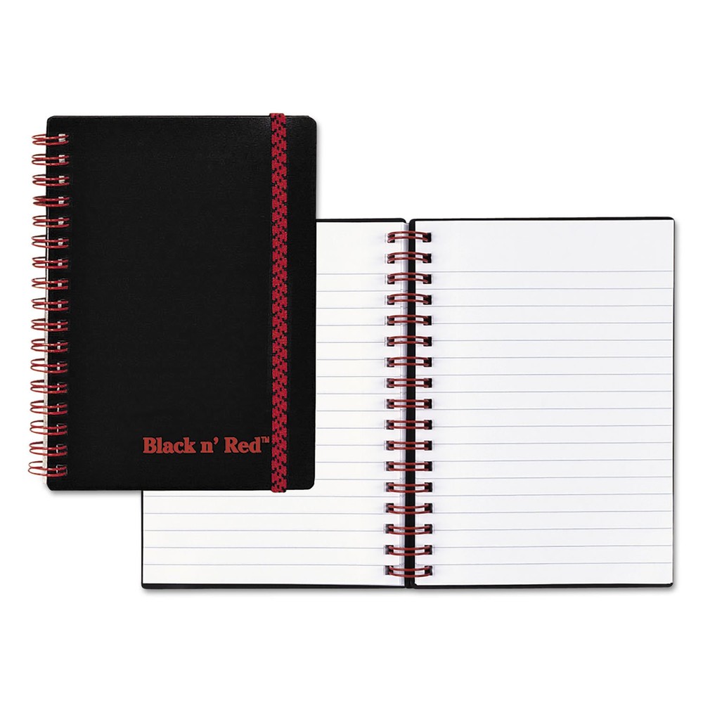 Black n Red Premium Business Notebook Optik Paper 140 Ruled Pages