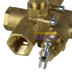 Gas Air Pilot Compressor Unloader Check Valve Combo 140 – 175 PSI 1/2″ Female
