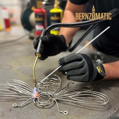 Bernzomatic AL3 Aluminum Brazing/Welding Rods with 12-Inch 1, No Color
