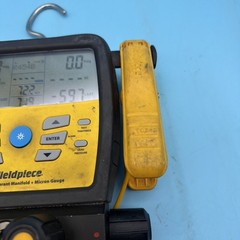 Fieldpiece SM480V SMAN 4-Port Digital Refrigerant Manifold Micron Gauge w/ Hose