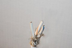 755 Feet Mil-Spec Silver Coated Copper Wire 8 AWG ETFE Jacket SPEC 55 Cable 600V
