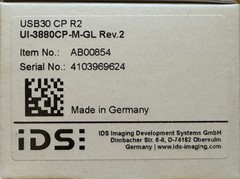 NEW IDS Imaging Industrial Camera UI-3880CP-M-GL Rev. 2