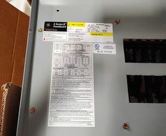 GE AQF1121MB 120/240 V AC 125 A 1 PH A Series II Panelboard Load Center