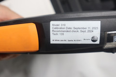 Testo 310 Residential Combustion Analyzer kit no printer