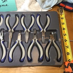 Blue-Point Tools BMPL1000 10-Piece NICE Soft Grip Mini Pliers And Cutters Set