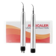 Dental Ultrasonic Air Perio Scaler Handpiece Hygienist 2/4 Holes With 3 Tips