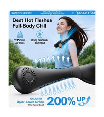 TORRAS COOLiFY Air 2026 Upgraded Neck Fan Air Conditioner, Dual-Airflow Pro C…