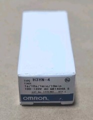 *BRAND NEW* Omron H3YN-4 Timer 1s/10s/1min/10min 100-120Vac 50/60Hz + Warranty!