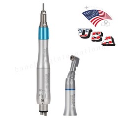Dental slow Speed Contra Angle Straight Handpiece Air Motor 2H/4H Micromotor