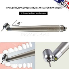 Dental LED high speed handpiece 45 degree Surgical NSK style 2/4 Hole