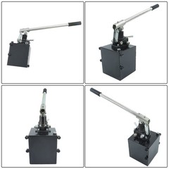 Double Acting Hydraulic Pump 2.7CID 5qt Manual With Control Valve