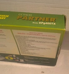 Ectaco Partner Portuguese Talking Dictionary w/CD Epg400TX TESTED FREE SHIPPING